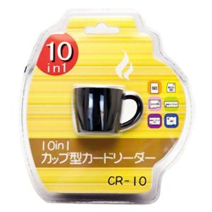 フィールテック カップ型カードリーダー CR-10BK ブラック