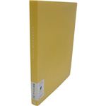 LIHIT LAB Avanti エルグランド・クリヤーブック A4縦 N-3612-5 黄