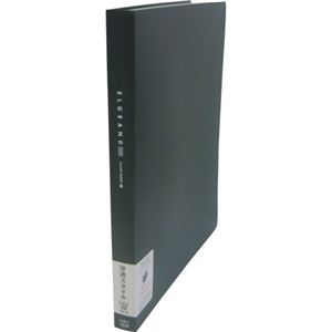 LIHIT LAB Avanti エルグランド・クリヤーブック A4縦 N-3612-24 黒