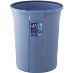 ベルク 丸型ペール 45N 本体 ブルー 45L