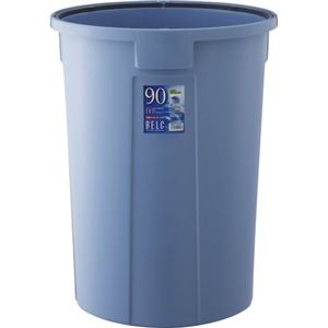 ベルク 丸型ペール 90N 本体 ブルー 90L