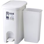 HOME＆HOME 分類ペタルペール25PW グレー 28L