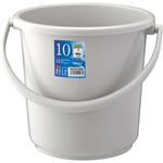ベルク バケツ 10SB 本体 ライトグレー 10L