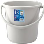 ベルク バケツ 13SB 本体 ライトグレー 13L