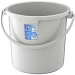 ベルク バケツ 25SB 本体 ライトグレー 25.3L