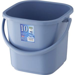 ベルク 角型バケツ 10KB 本体 ブルー 10L