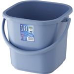 ベルク 角型バケツ 10KB 本体 ブルー 10L