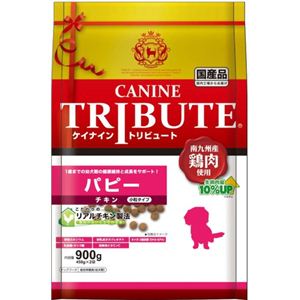 ケイナイン・トリビュート チキン 小粒 パピー 900g（450g×2袋）