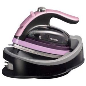 東芝 コードレススチームアイロン 美（ミ）ラクル ラクー TA-FVX800（P） ピンク
