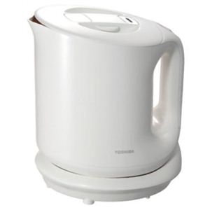東芝 マイコン電子ケトル（0.8L） PHK-800R（W） ミルクホワイト - 拡大画像
