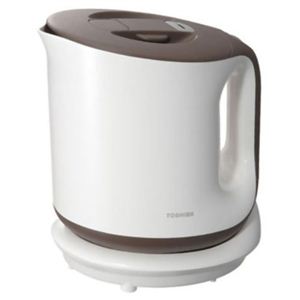 東芝 マイコン電子ケトル（0.8L） PHK-800R（T） ショコラブラウン - 拡大画像