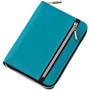 Nilon ダブルファスナーカラーマルチカバーノート B6 ブルー CN162 A