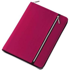 Nilon ダブルファスナーカラーマルチカバーノート A5 ピンク CN182 P