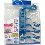 EL スーパーキャッチ 折りたたみ8連ハンガー