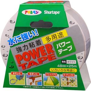 アサヒペン パワーテープ ホワイト 25m
