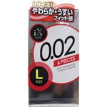 ジェクス0.02 ウレタンコンドーム Lサイズ 6個入り（コンドーム）