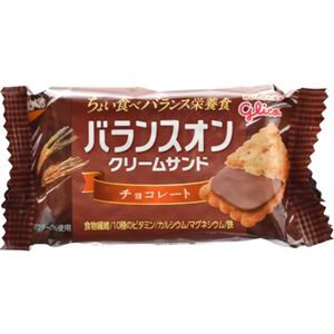 グリコ バランスオン クリームサンド チョコレート 5枚×20個