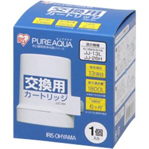 アイリスオーヤマ ピュアアクア交換用カートリッジ ホワイト JJC-6H