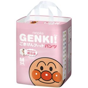 ネピア GENKI（ゲンキ） ごきげんフィットパンツ Mサイズ 54枚