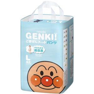 ネピア GENKI（ゲンキ） ごきげんフィットパンツ Lサイズ 42枚