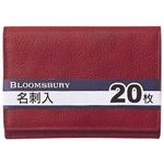 BLOOMSBURY 20枚名刺入 NN204 C ブラウン