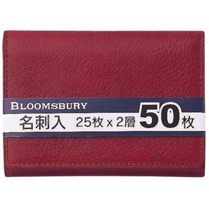 BLOOMSBURY 50枚名刺入 NN258 C ブラウン