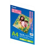 ナカバヤシ ラミネートフィルム E2タイプ 100ミクロン A4サイズ LPR-A4E2-SP 20枚入