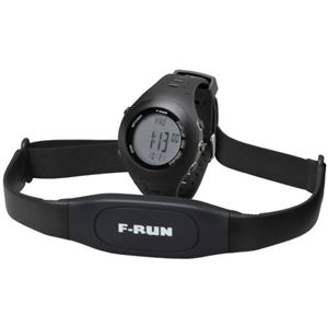 F-RUN（エフラン） ハートレートモニター HRM002 ブラック - 拡大画像