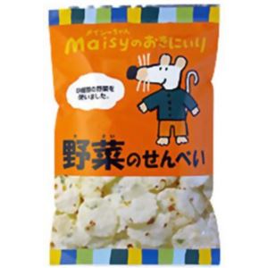 【ケース販売】創健社 メイシーちゃんのおきにいり 野菜のせんべい 55g×12個入