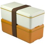 GEL-COOL 保冷剤一体型ランチボックス スタンダードシリーズ オレンジ W