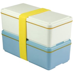 GEL-COOL 保冷剤一体型ランチボックス スタンダードシリーズ ブルー W