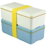 GEL-COOL 保冷剤一体型ランチボックス スタンダードシリーズ ブルー W