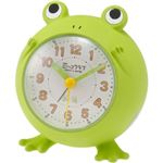 リズム時計 キャラクタークロック 玉ッコクラブ （カエル） 緑（白） 4REA13AZ05