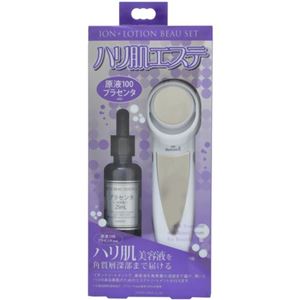 ジャパンギャルズ イオンクレンジング器+ローションビューセット（プラセンタ） JI-7423 - 拡大画像