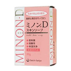 ミノン Dスキンソープ 80g