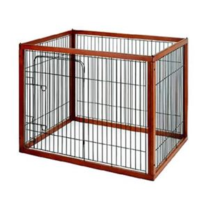 リッチェル ペット用 木製サークル 120-90D