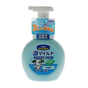 泡マイルド トリートメントシャンプー 愛犬用 無香料 250ml