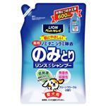 のみとり リンスインシャンプー つめかえ用 愛犬用 グリーンフローラルの香り 600ml