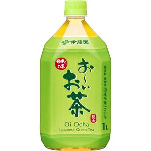 【ケース販売】おーいお茶 緑茶 1L×12本