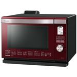 【期間限定】シャープ ウォーターオーブン(26L) ヘルシオ(1段調理) レッド系 AX-MX3-R