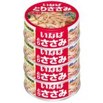 いなば とりささみフレーク低脂肪 80g×4缶パック