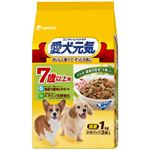 愛犬元気 7歳からの愛犬用 ささみ・バランス緑黄色野菜・小魚入り 1.0kg