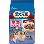 愛犬元気 肥満が気になる愛犬用 ビーフ・ささみ・緑黄色野菜・小魚カルシウム入り 1.0kg