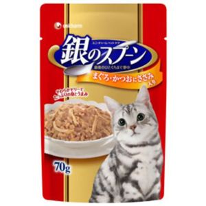 銀のスプーン まぐろ・かつおにささみ入 70g