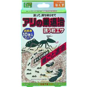 アリの巣退治 誘う粒エサ 10包入