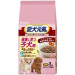 愛犬元気 健康に育つ子犬用 チキン・ささみ・緑黄色野菜・小魚入り 1.0kg