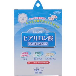 トプラン スーパーヒアルロン酸フェイスマスク 5枚入り