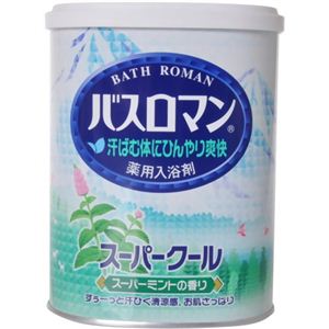 バスロマン スーパークール スーパーミントの香り 850g