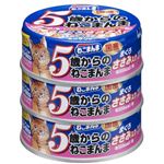 5歳からのねこまんま まぐろささみ入り 80g×3個