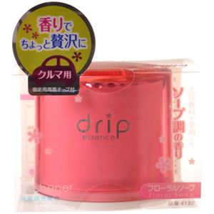 ドリップ クルマ用芳香・消臭剤 フローラルソープ 60ml